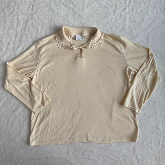 vintage tradition cream long sleeve shirt - Picture 1 of 4